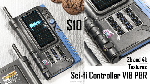 Sci-fi Controller V18 PBR