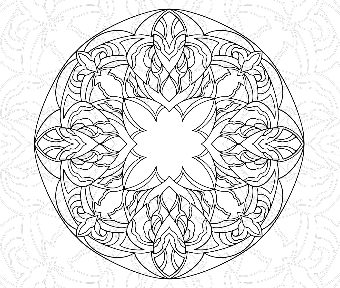 ArtStation - Anti-stress colouring book | Artworks