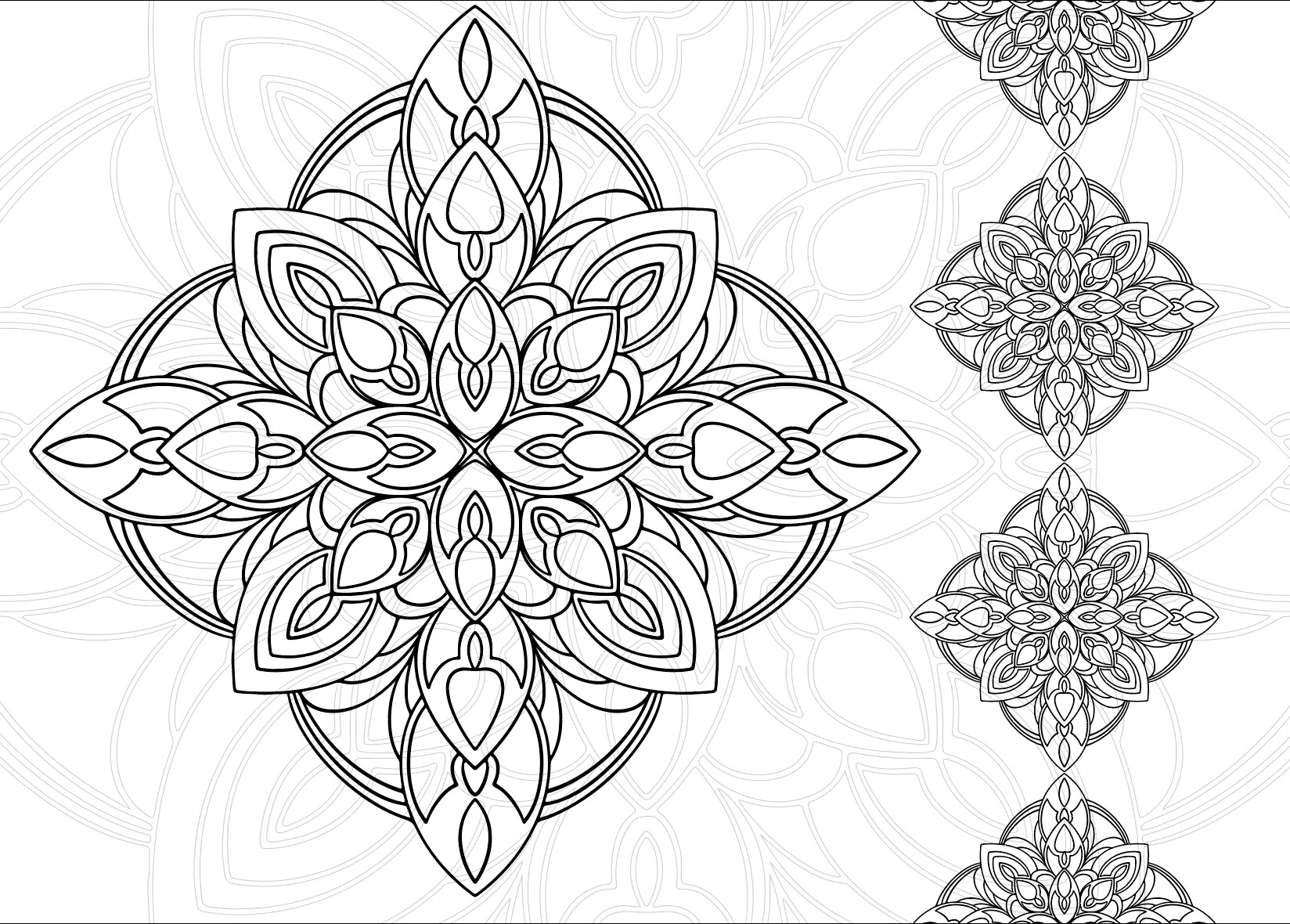 ArtStation - Anti-stress colouring book | Artworks