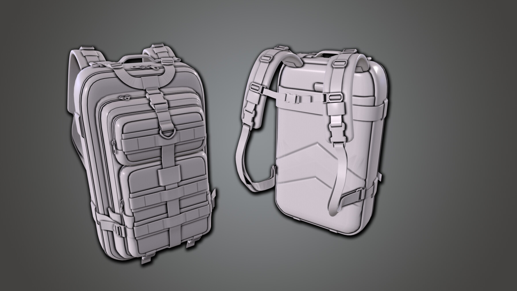 ArtStation - Backpack Collection - BaseMesh | Game Assets