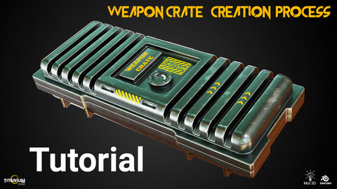 Weapon Crate Creation Process in MoI 3D