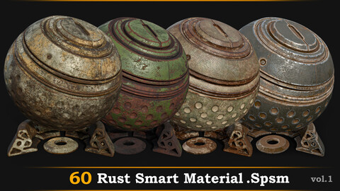 60 Rust Smart Material Vol.1 + FREE Tutorial