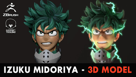 IZUKU MIDORIYA - 3D MODEL