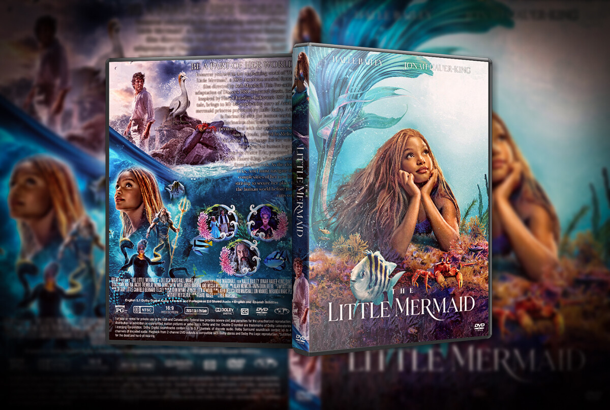 little mermaid 2 dvd cover