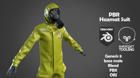 Hazmat suit  Game Assets - ArtStation