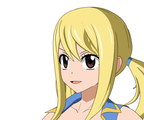 ArtStation - Pack Lucy Heartfilia - 3D model blender | Resources