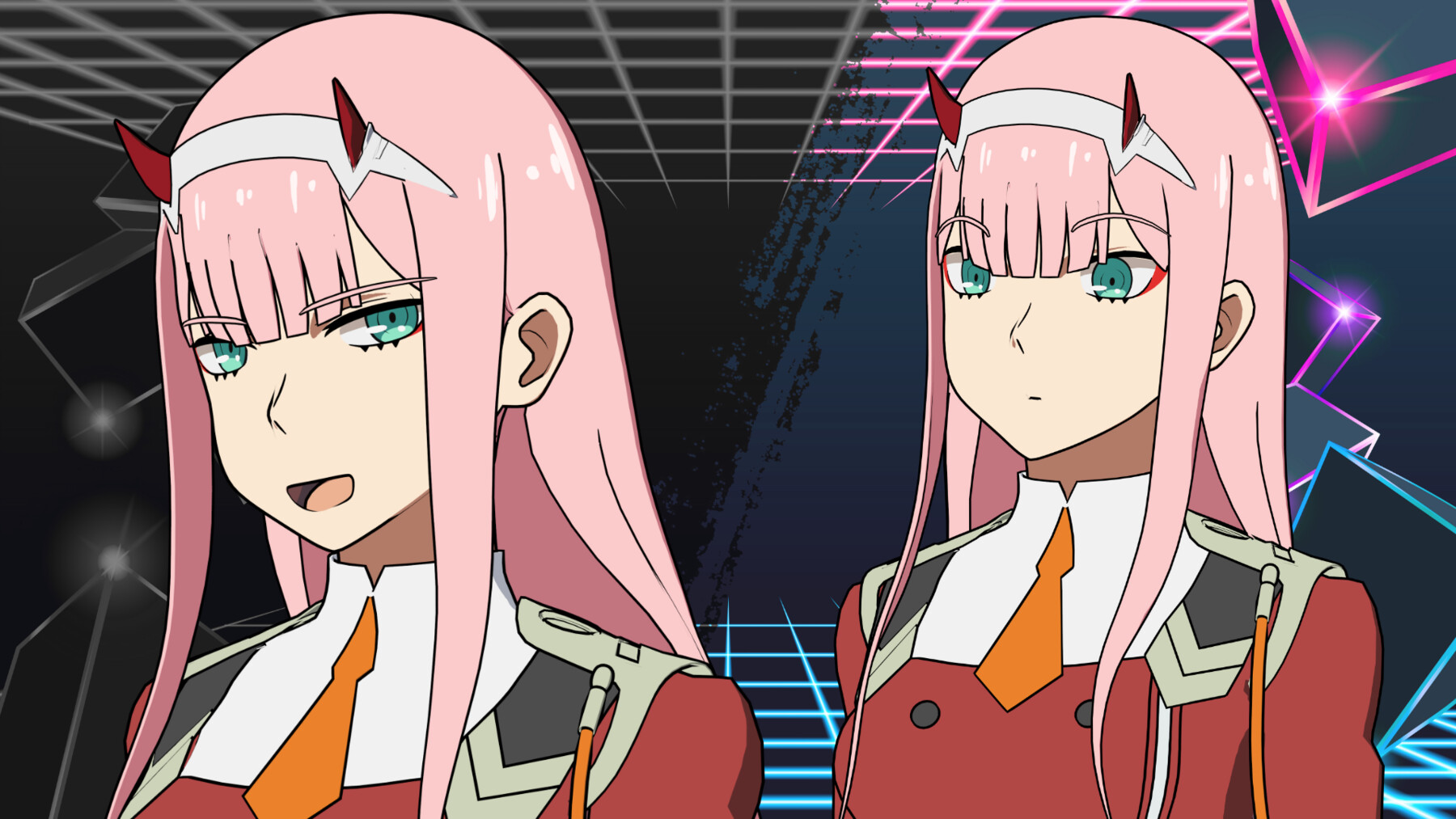 ArtStation - Pack Zero Two - Darling in the Franxx - Model 3D Blender