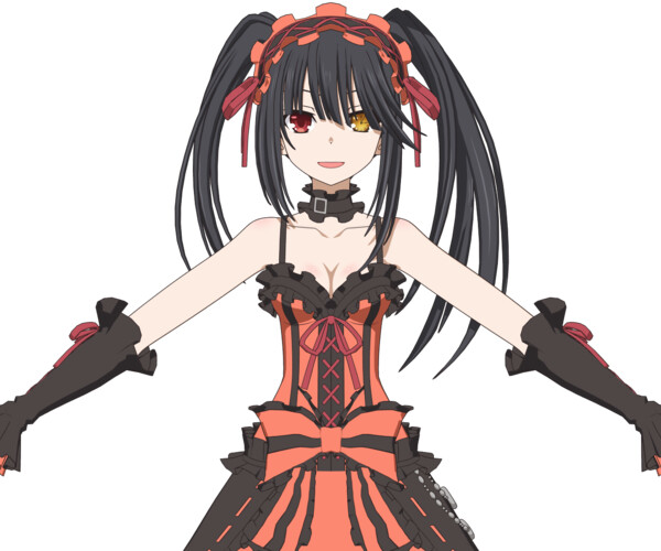 ArtStation - Kurumi Tokisaki #2 (Date A Live)