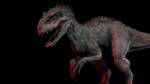 Indominus Rex - Animated & Rigged