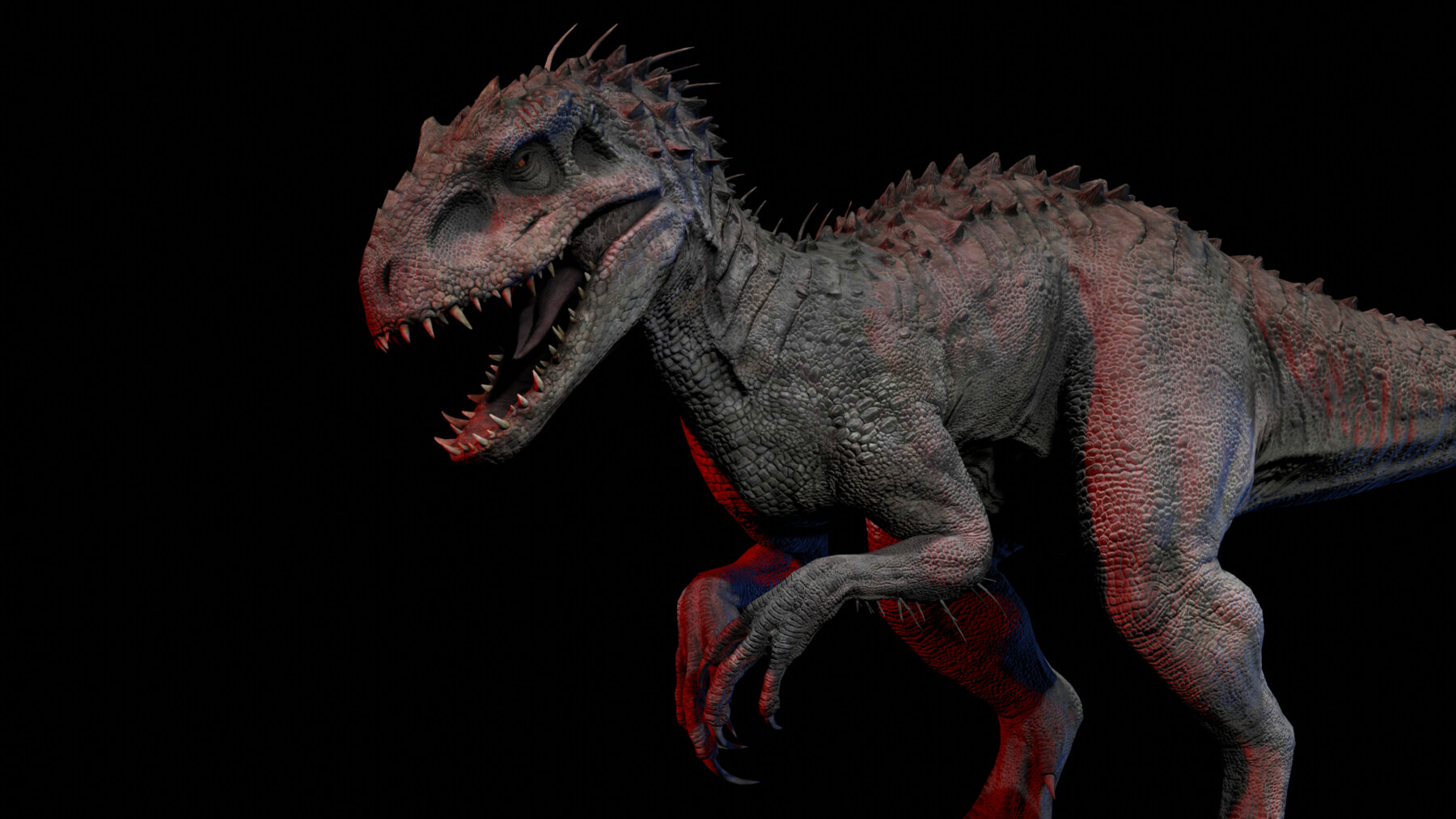 ArtStation - Indominus Rex - Animated & Rigged | Game Assets