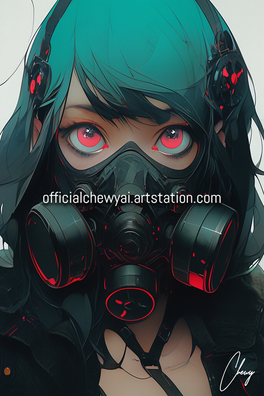 Artstation - Gasmask Girls 