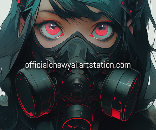 ArtStation - Gasmask Girls | Artworks