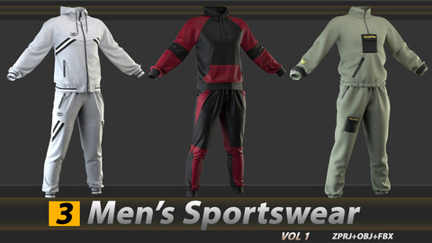 Men's Sportswear (ZPRJ+OBJ+FBX) - VOL 1