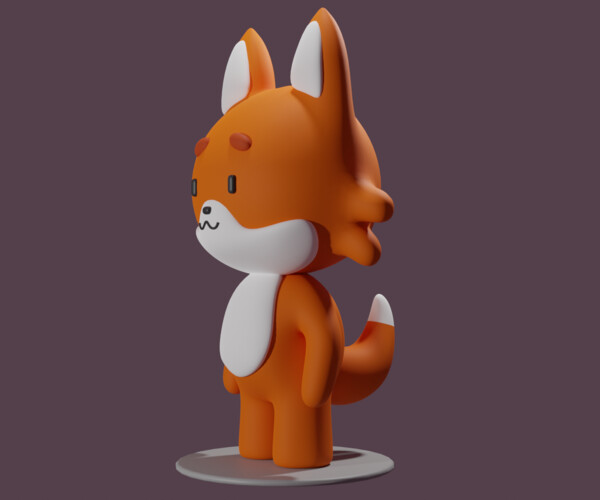 ArtStation - Cute Fox | Game Assets