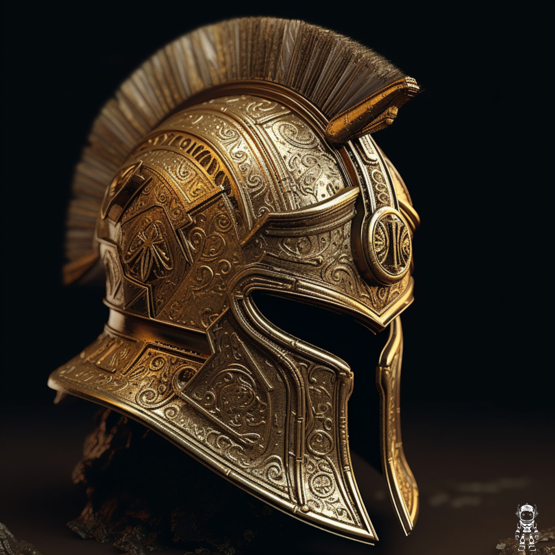 ArtStation - Roman Warrior helmet. | Artworks
