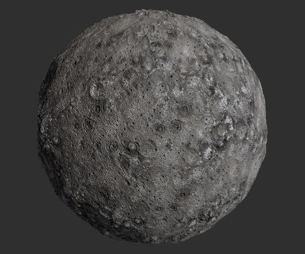 ArtStation - Asteroid Rock Pbr 4k Textures | Game Assets