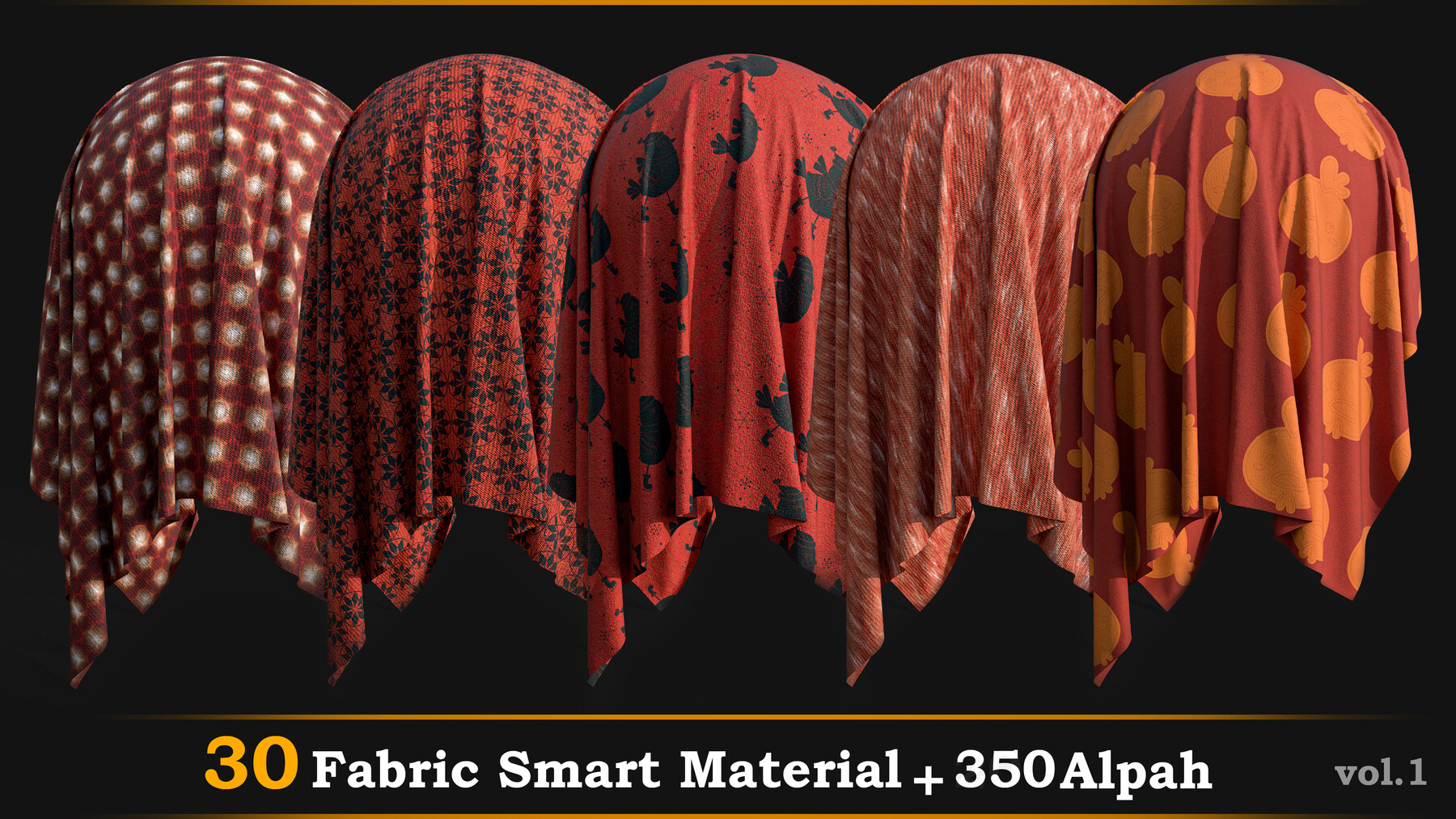 ArtStation - 30 Sashiko fabric Material