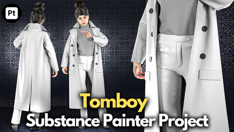 Tomboy No.1: Substance Painter Project