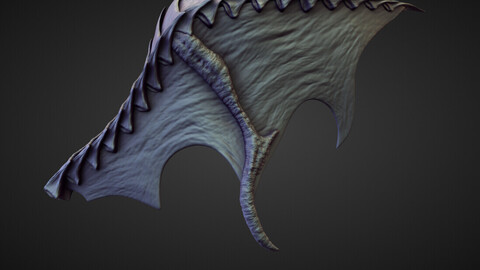 WING28 high poly sculpt