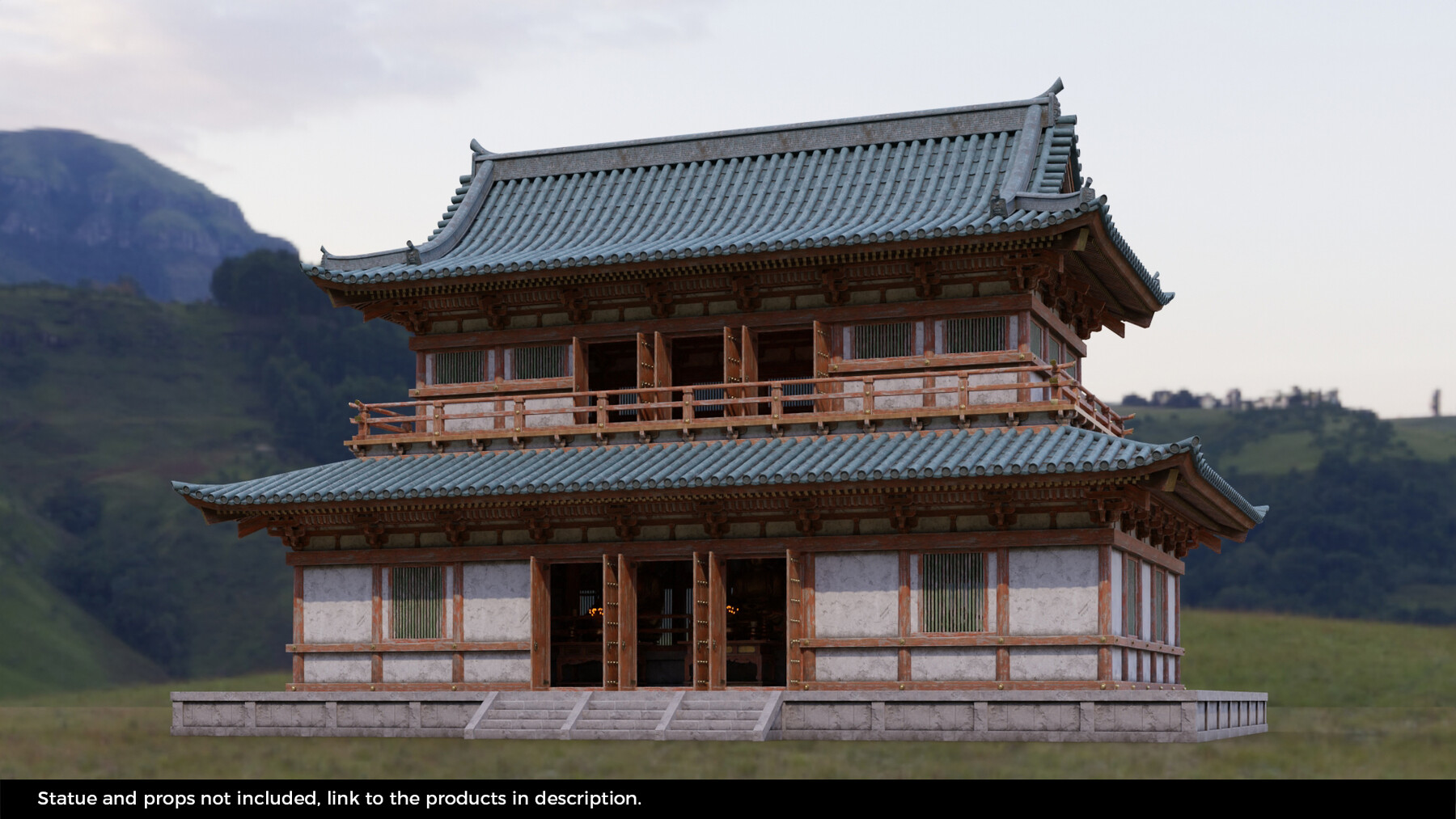 minecraft japanese temple