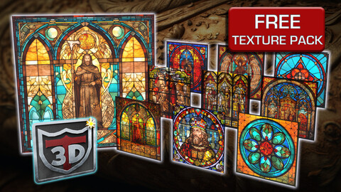 Stained Glass Material Pack