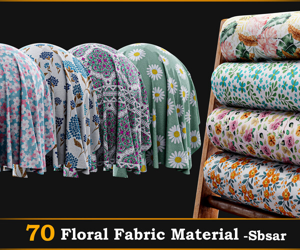 ArtStation - Floral Pattern for Fabric: Exploring the Beauty of