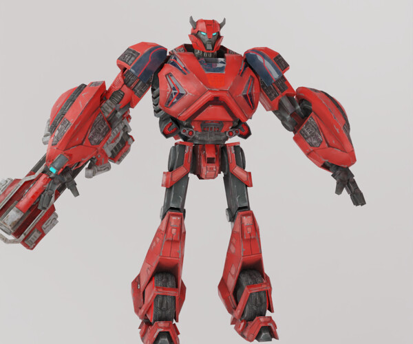 ArtStation - Cliffjumper Transformers Textured Model | Resources