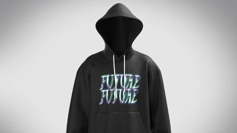 Men's Hoodie-Future