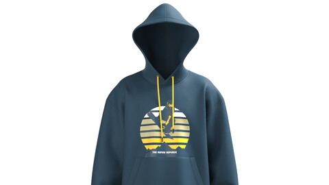 Men's Hoodie-Republic