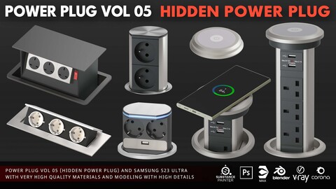 Power plug vol 05 (Hidden power plug)