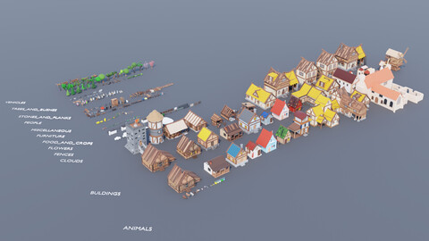 Village Asset Pack