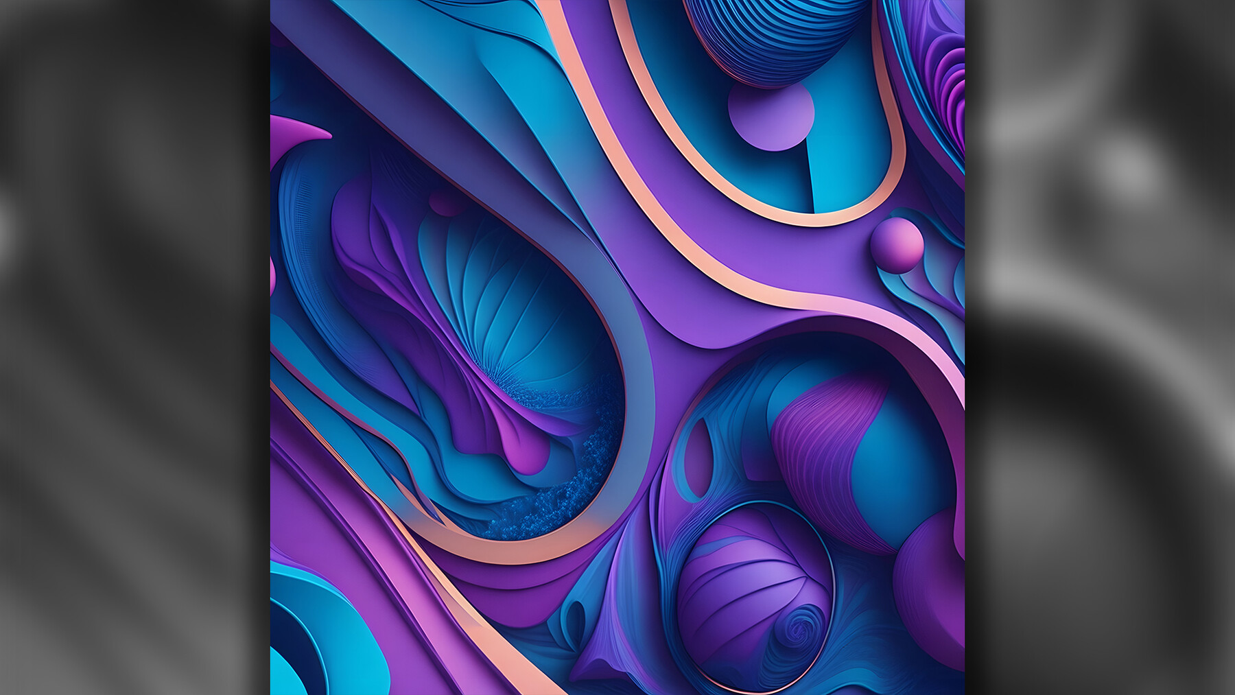 ArtStation - abstract background with flowing geometric patterns [ AI ...