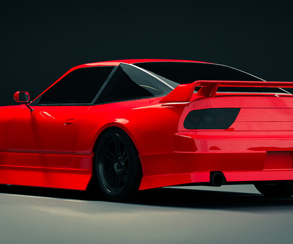 ArtStation - Nissan 180SX Modified | Resources