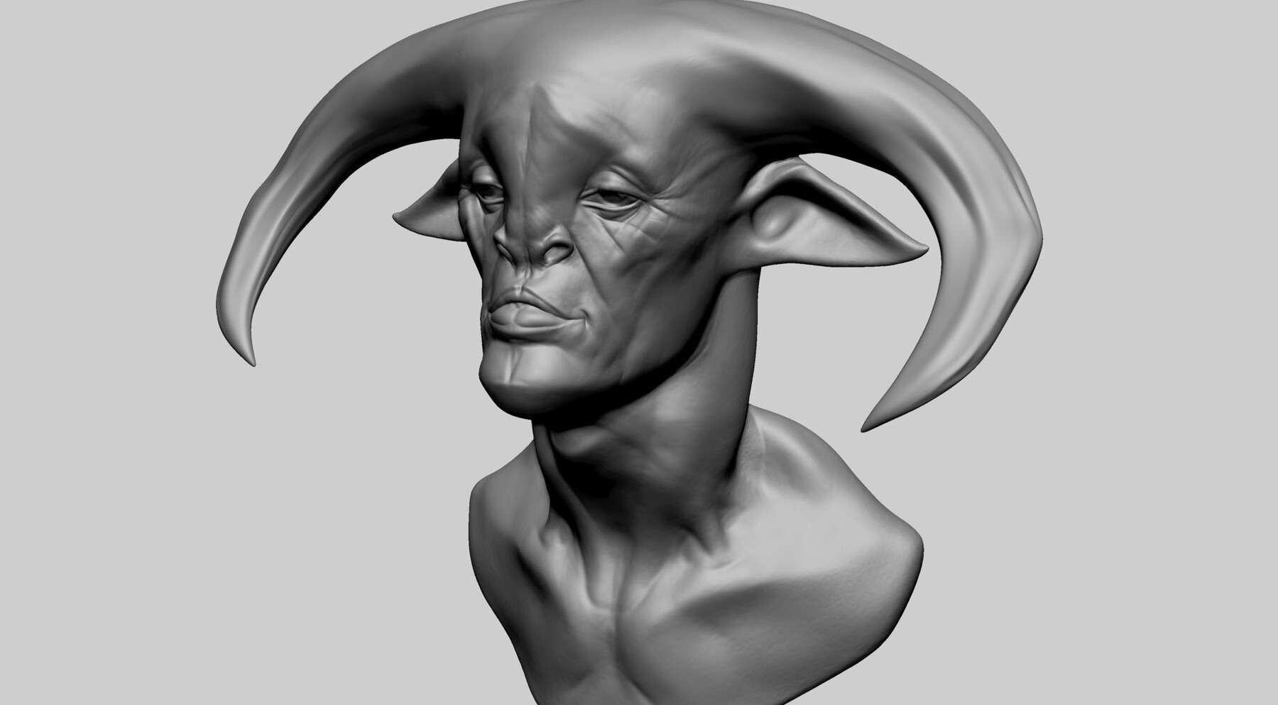 ArtStation - Fantasy Creature Head C | Resources