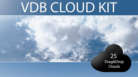 VDB Clouds Kit - Volume 01