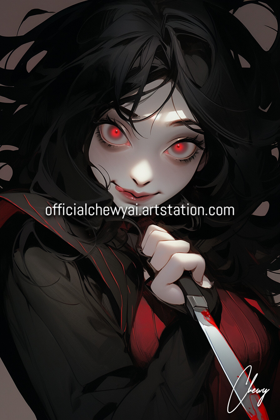 Artstation Yandere Girls Part Iii Artworks 5987