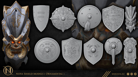 Noya Shield Models ( Ornamental )