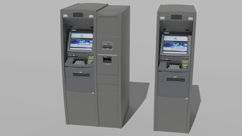 3D model of ATM machines