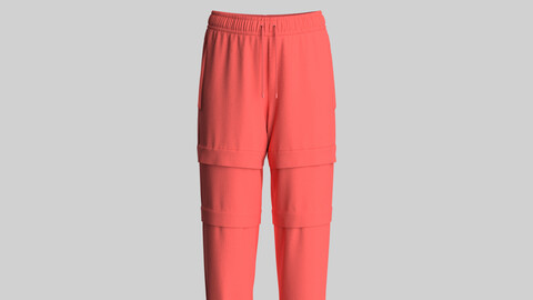 Ladies Jogger-Red