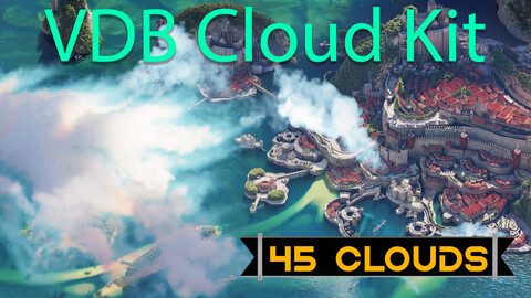 45 VDB Clouds Kit - Volume 02