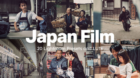 20 Japan Film LUTs & Lightroom Presets