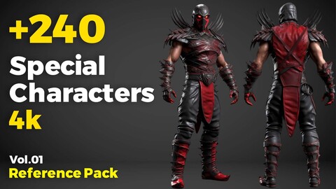 +240 Special Characters Concept (4K)