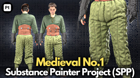 Medieval No.1: Substance Painter Project