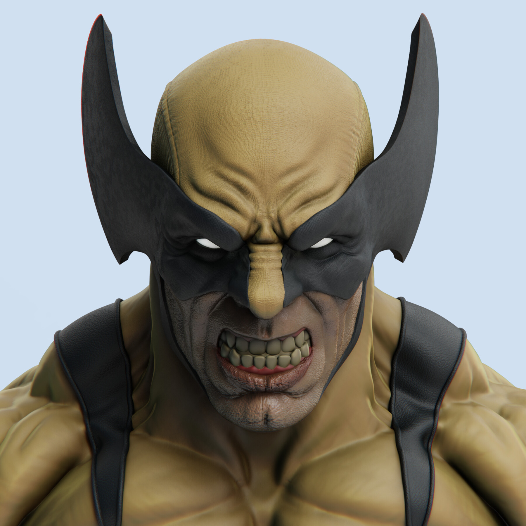 ArtStation - Wolverine Bust | Resources