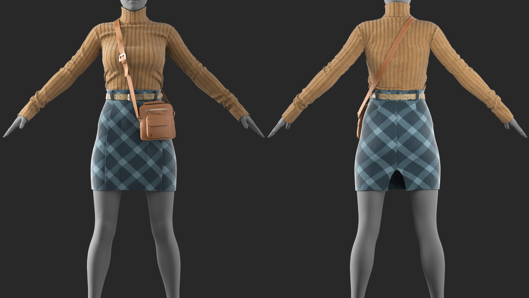 ArtStation - 3 in 1 Outfits - Marvelous / CLO Project file | Game Assets