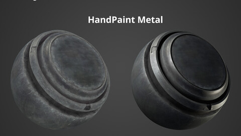 IMITATION OF HAND PAINTING METAL SMART MATERIAL