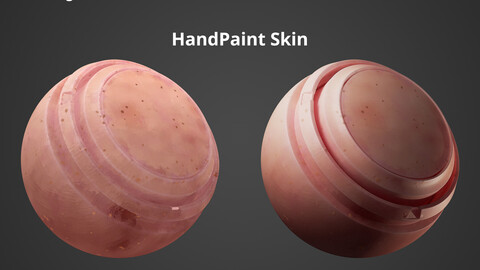 IMITATION OF HAND PAINTING SKIN SMART MATERIAL