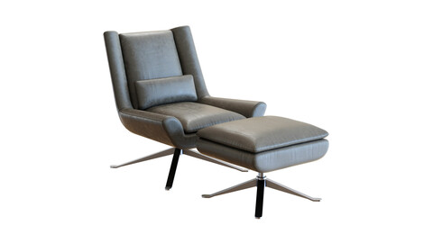 3D Model / Restoration Hardware Luke Chair