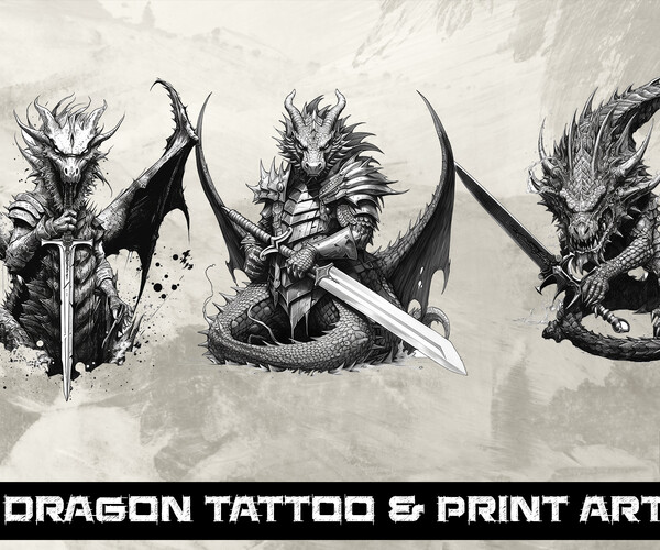 nazgul dragon tattoo