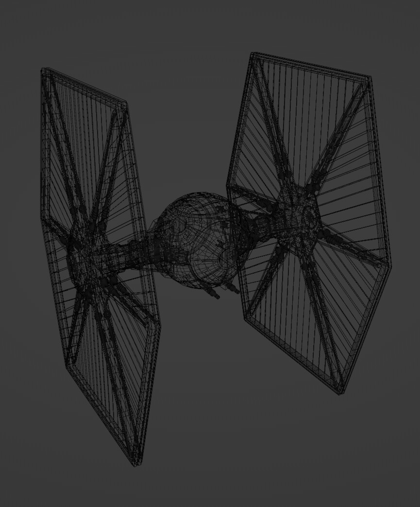 ArtStation - TIE Fighter | Game Assets